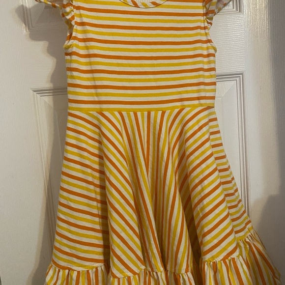 Eleanor Rose Striped Fall Demi Twirl Dress - Picture 6 of 8